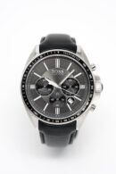 Hugo Boss Men's Watch Chronograph Black Driver Leather - HB1513085